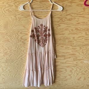 Blush sun dress
